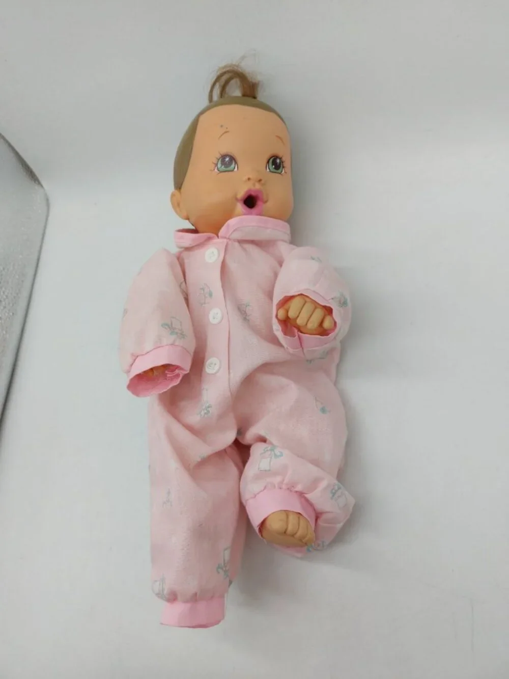 ERTL Coochy Coo Baby Rubber Doll No Sound READ